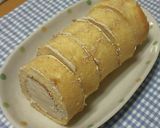 ふんわりコーヒークリームロールケーキ作り方9写真