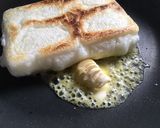 餅好きさんへ！フライパンバターじょうゆ餅作り方3写真