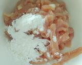 じゃが芋と鶏肉の炒め物作り方1写真