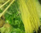 ごま豆乳鍋のつゆで5分パスタ作り方4写真