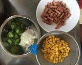 カップスープの素でポテトサラダ作り方1写真