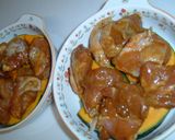 かぼちゃと鶏肉のガーリック焼き作り方3写真