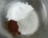 米粉とライ麦のココアクッキー作り方1写真