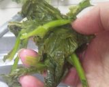 菜の花のフレンチサラダ　　梅風味作り方4写真