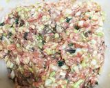 肉汁溢れる羽根つき大葉入りギョーザ作り方2写真