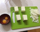 スキレットで簡単！焼き豆腐の卵とじ作り方1写真