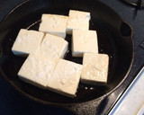 スキレットで簡単！焼き豆腐の卵とじ作り方3写真