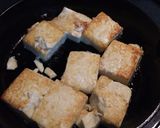 スキレットで簡単！焼き豆腐の卵とじ作り方4写真
