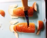 コッペパンでお見事！！新幹線連結ケーキ♡作り方4写真