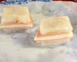 チーズとハムのお餅サンド作り方5写真