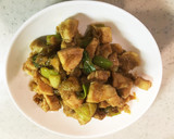 鶏肉と舞茸の和風ピザ作り方2写真