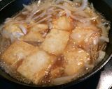 スキレットで簡単！焼き豆腐の卵とじ作り方5写真