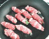 牛肉で春を巻こう作り方4写真
