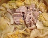 塩豚と白菜漬けの旨味塩鍋◎シャキ旨っ!作り方6写真