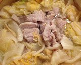 塩豚と白菜漬けの旨味塩鍋◎シャキ旨っ！作り方6写真
