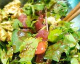 アボカドとマグロのサラダ7＆冷製パスタ作り方4写真