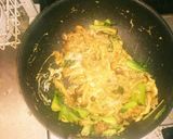 青梗菜と豚肉・シメジの卵オイスター炒め作り方4写真