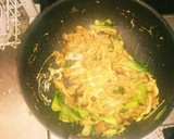 青梗菜と豚肉・シメジの卵オイスター炒め作り方4写真