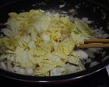 ＊白菜とひき肉のそぼろあんかけ＊作り方5写真