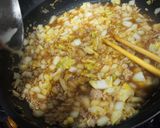 ＊白菜とひき肉のそぼろあんかけ＊作り方7写真