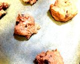 幸せ気分の朝食にライスチョコクッキー♪作り方4写真