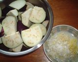 なすの中華風煮　　♡￫ܫ￩♡作り方1写真