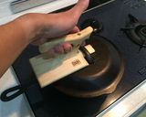 スキレットで簡単！焼き豆腐の卵とじ作り方7写真