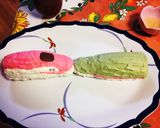 コッペパンでお見事！！新幹線連結ケーキ♡作り方15写真