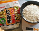 簡単！フライパンで「クレープ風たこ焼き」作り方1写真