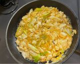 かみなり豆腐風豆腐たまごとじ丼作り方4写真