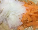 ツナとピーラー野菜のほっこり煮作り方1写真