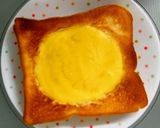 ビッグになったエッグタルトースト✾作り方5写真