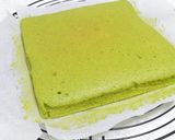 ふわふわ抹茶の生チョコバターサンドケーキ作り方9写真
