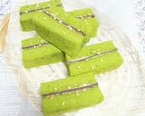 ふわふわ抹茶の生チョコバターサンドケーキ作り方11写真