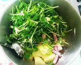豆苗とじゃがいもマヨサラダ作り方2写真
