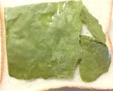 塩抹茶*白チョコトースト 焼きver.作り方6写真