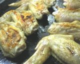 手羽先の鉄板プレス焼き作り方7写真