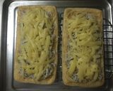 簡単おつまみ 油揚げの和風ピザ作り方3写真