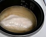 サラダチキンでカオマンガイ風炊き込みご飯作り方6写真