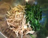 豆苗としっとり鶏胸肉の中華風サラダ♪作り方6写真