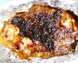 むろはぴ的ネギ味噌ダレで♪イカワタ焼き♪作り方5写真