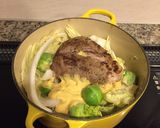 豚肉ととろとろ白菜のマスタード煮作り方3写真