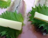【大葉＆とろ～りチーズのいわしロール】♪作り方4写真
