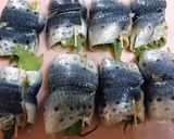 【大葉＆とろ～りチーズのいわしロール】♪作り方7写真