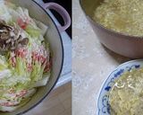 白菜と豚バラ肉ミルフィーユ厚揚げ鍋作り方6写真