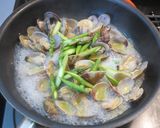アスパラガスのボンゴレビアンコ作り方4写真