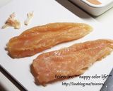 あっさり！ヘルシー！！ささみの梅サラダ作り方1写真