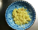 玉ねぎとピーナッツのクッキー作り方1写真