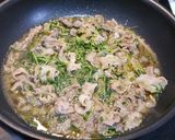 簡単！豆苗と牛肉の甘辛生姜煮作り方2写真