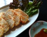 もっちりゴマ入り生麩焼き♪作り方7写真